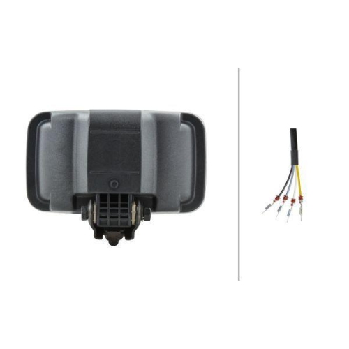 HELLA Hauptscheinwerfer 1LB 007 145-037 für MASSEY FERGUSON JOHN DEERE HAKO