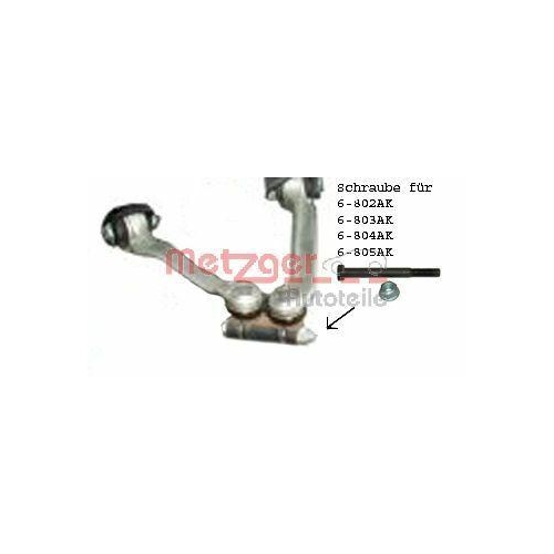 Montagesatz, Lenker METZGER 55002118 GREENPARTS f&uuml;r VAG, Vorderachse links