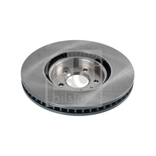 FEBI BILSTEIN 106350 2 St&uuml;ck Bremsscheiben f&uuml;r OPEL VAUXHALL, Vorderachse