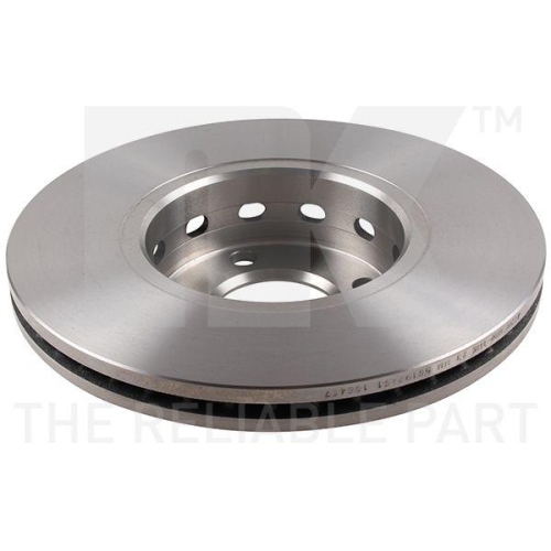 NK 204739 2 St&uuml;ck Bremsscheiben f&uuml;r AUDI, Vorderachse