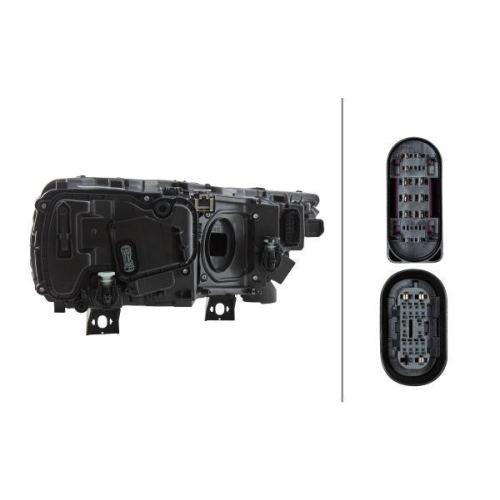 HELLA Hauptscheinwerfer 1EX 354 841-111 für AUDI, links