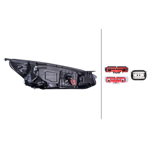 HELLA 1EX 354 859-171 Hauptscheinwerfer f&uuml;r FORD, links