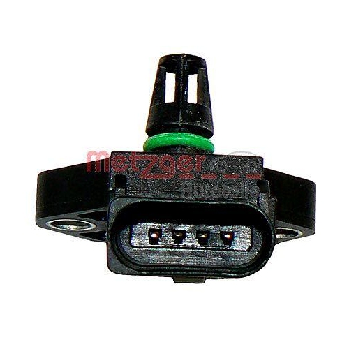 Sensor, Ansauglufttemperatur METZGER 0906061 ORIGINAL ERSATZTEIL f&uuml;r FORD VAG