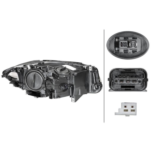 HELLA Hauptscheinwerfer 1ZS 010 131-611 f&uuml;r BMW BMW (BRILLIANCE), links