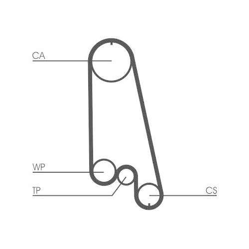 Wasserpumpe + Zahnriemensatz CONTINENTAL CTAM CT874WP1 für