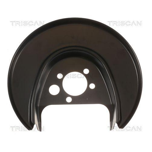 Spritzblech, Bremsscheibe TRISCAN 8125 29238 f&uuml;r VW, Hinterachse rechts