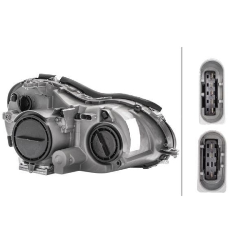 Hauptscheinwerfer HELLA 1DL 007 988-211 f&uuml;r MERCEDES-BENZ KARMANN, links