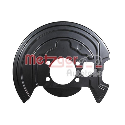 Spritzblech, Bremsscheibe METZGER 6115592 GREENPARTS für NISSAN