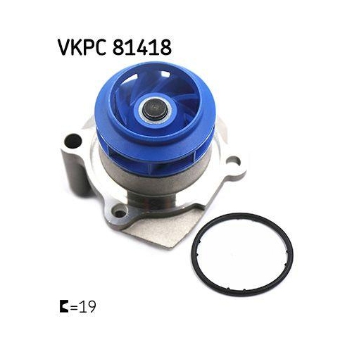 Wasserpumpe, Motork&uuml;hlung SKF VKPC 81418 Aquamax f&uuml;r AUDI FORD SEAT SKODA VW