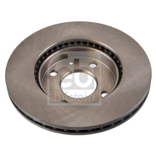 FEBI BILSTEIN 106354 2 St&uuml;ck Bremsscheiben f&uuml;r OPEL VAUXHALL, Vorderachse