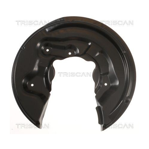 Spritzblech, Bremsscheibe TRISCAN 8125 29240 f&uuml;r VW, Hinterachse rechts