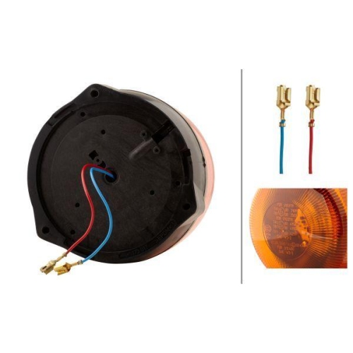 HELLA Rundumkennleuchte 2RL 010 979-001 Rota LED für AEBI DAF KÄSSBOHRER MAN ABG
