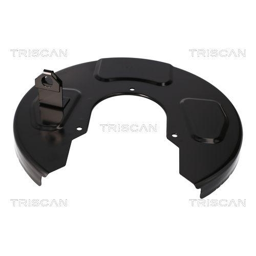 Spritzblech, Bremsscheibe TRISCAN 8125 29241 f&uuml;r FORD VW, Hinterachse links