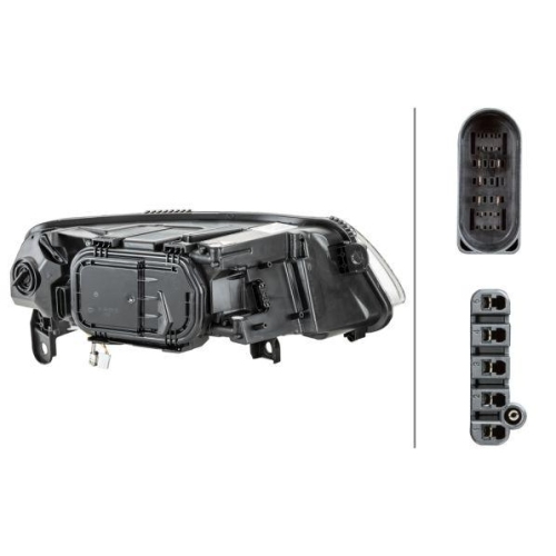 HELLA Hauptscheinwerfer 1EL 008 881-411 für AUDI VW AUDI (FAW), links