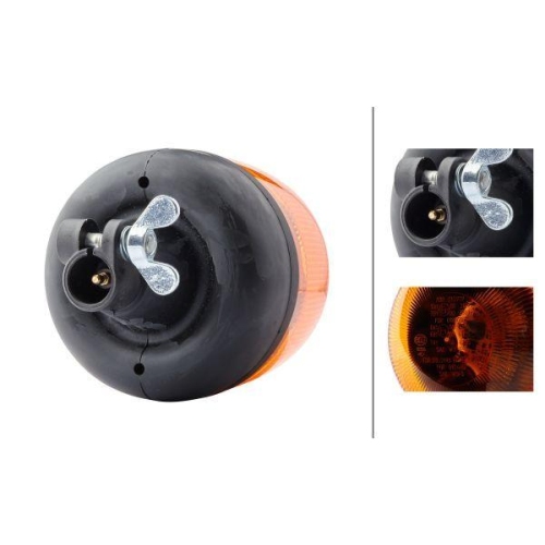 HELLA Rundumkennleuchte 2RL 010 979-011 Rota LED für AEBI DAF FRUEHAUF IVECO