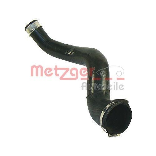 Ladeluftschlauch METZGER 2400162 für AUDI, Abgasturbolader, rechts, unten