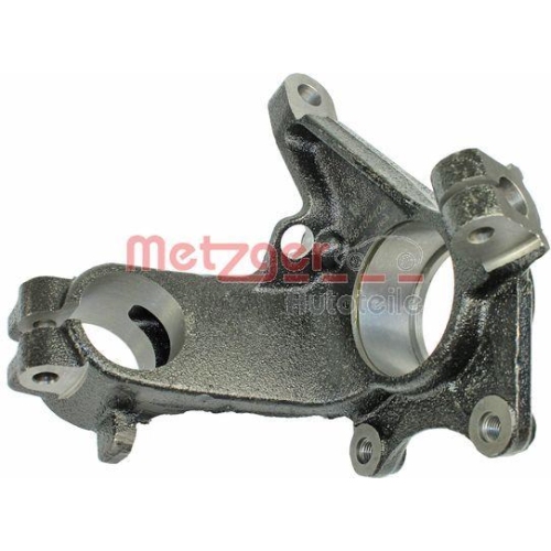 Achsschenkel, Radaufh&auml;ngung METZGER 58104402 f&uuml;r PEUGEOT, Vorderachse rechts