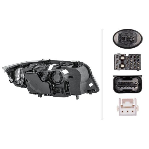 HELLA Hauptscheinwerfer 1ZS 354 692-011 für BMW BMW (BRILLIANCE), links