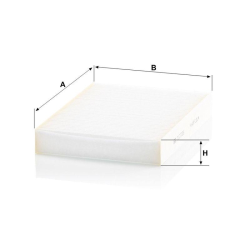 Filter, Innenraumluft MANN-FILTER CU 27 009 f&uuml;r FIAT NISSAN RENAULT