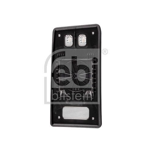 FEBI BILSTEIN Spiegelglas, Au&szlig;enspiegel 180053 febi Plus f&uuml;r MAN, rechts