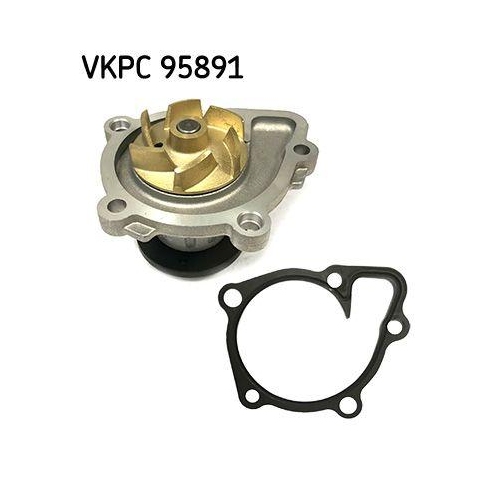 Wasserpumpe, Motork&uuml;hlung SKF VKPC 95891 f&uuml;r CITRO&Euml;N FIAT LANCIA MITSUBISHI JEEP