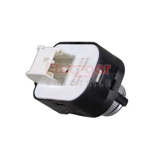 Schalter, Außenspiegelverstellung METZGER 09161121 für AUDI