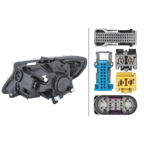 HELLA Hauptscheinwerfer 1LX 011 284-381 für MERCEDES-BENZ, rechts