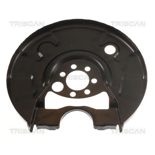 Spritzblech, Bremsscheibe TRISCAN 8125 29246 f&uuml;r VW, Hinterachse rechts