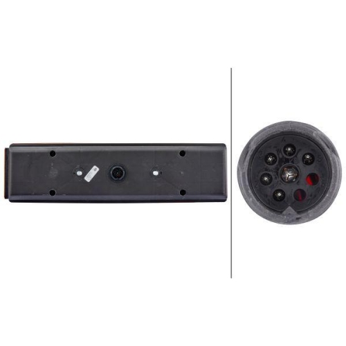 HELLA Heckleuchte 2VP 007 323-121 für FAUN SISU LIEBHERR, rechts