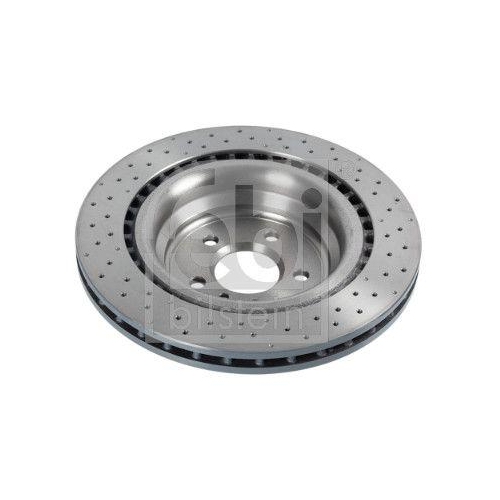 FEBI BILSTEIN 106606 2 St&uuml;ck Bremsscheiben f&uuml;r MERCEDES-BENZ, Hinterachse