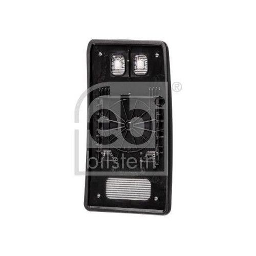 Spiegelglas, Außenspiegel FEBI BILSTEIN 180055 febi Plus für MAN, links