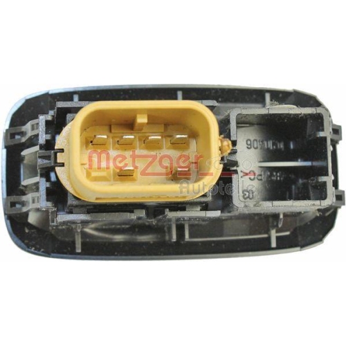 Schalter, Fensterheber METZGER 0916399 ORIGINAL ERSATZTEIL f&uuml;r FORD, vorne