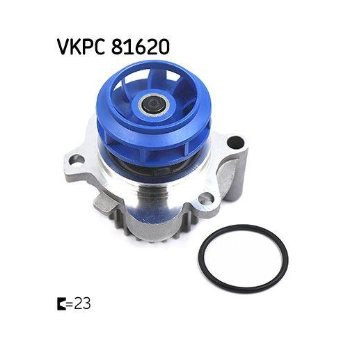 Wasserpumpe, Motork&uuml;hlung SKF VKPC 81620 Aquamax f&uuml;r AUDI SEAT SKODA VW VW (SVW)