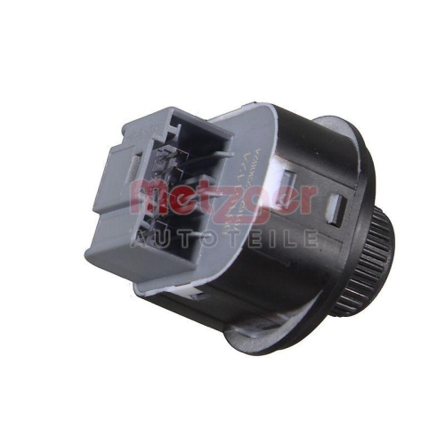 Schalter, Außenspiegelverstellung METZGER 09161124 für SKODA