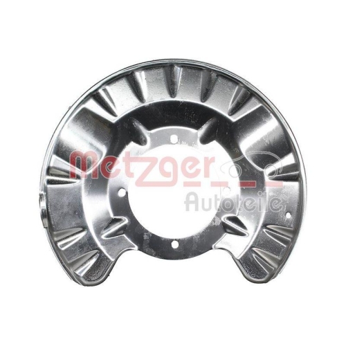 Spritzblech, Bremsscheibe METZGER 6115601 GREENPARTS f&uuml;r MERCEDES-BENZ