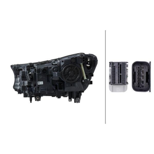 HELLA Hauptscheinwerfer 1EX 354 854-161 für BMW, rechts