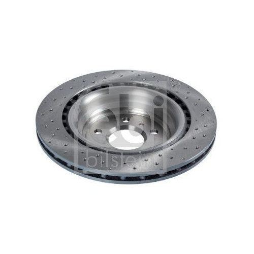 FEBI BILSTEIN 106607 2 St&uuml;ck Bremsscheiben f&uuml;r MERCEDES-BENZ, Hinterachse