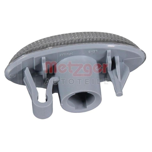 Blinkleuchte METZGER 2080227 GREENPARTS für CITROËN PEUGEOT, seitlicher Anbau