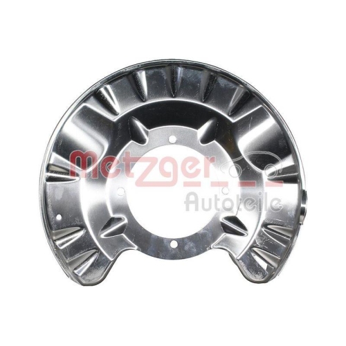 Spritzblech, Bremsscheibe METZGER 6115602 GREENPARTS f&uuml;r MERCEDES-BENZ