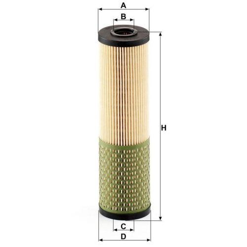 &Ouml;lfilter MANN-FILTER HU 736 x f&uuml;r MERCEDES-BENZ