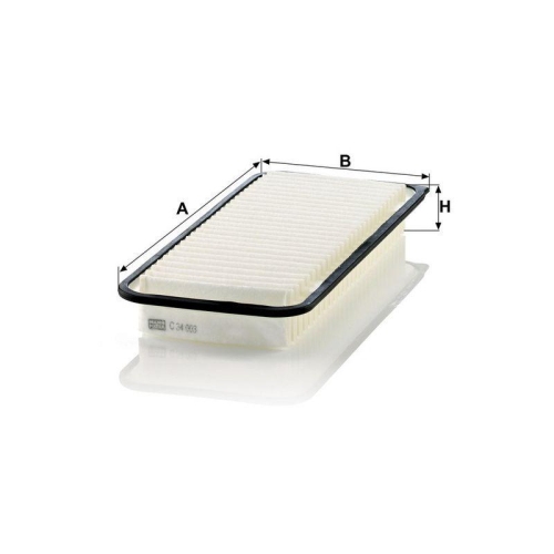 Luftfilter MANN-FILTER C 34 003 f&uuml;r TOYOTA