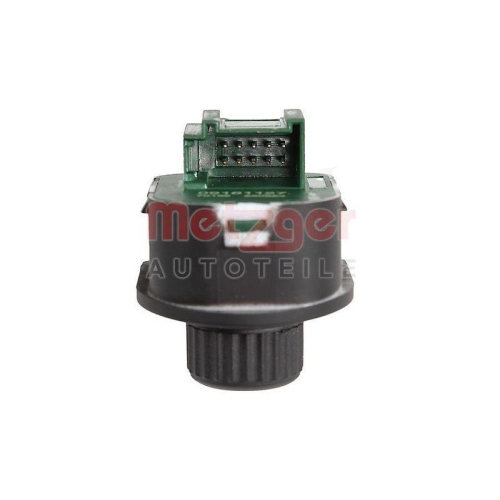 Schalter, Au&szlig;enspiegelverstellung METZGER 09161127 f&uuml;r VW