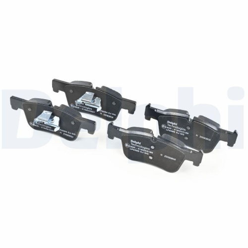 DELPHI LP2285 Bremsbelagsatz, Scheibenbremse f&uuml;r BMW, Vorderachse