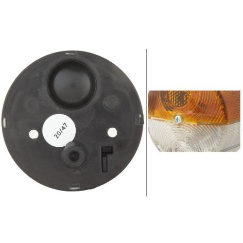 HELLA Blinkleuchte 2BE 003 185-031 für DAF STEYR BOMAG CASE IH HOLDER O&K STILL