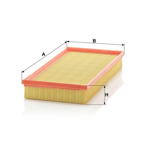 Luftfilter MANN-FILTER C 35 124 f&uuml;r MITSUBISHI VOLVO