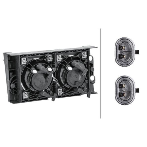 HELLA Fernscheinwerfer 1PE 965 410-121 f&uuml;r DAF, rechts