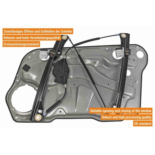 Fensterheber VAICO V10-6327 Original VAICO Qualität für AUDI OPEL SEAT SKODA VW