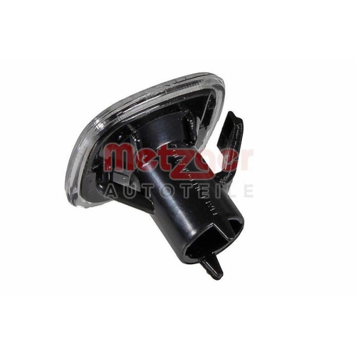 Blinkleuchte METZGER 2080232 f&uuml;r SEAT SKODA, seitlicher Anbau, vorne links