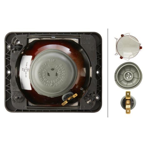 HELLA Hauptscheinwerfer 1AA 004 109-031 für DAF VOLVO BOMAG CASE IH O&K LIEBHERR