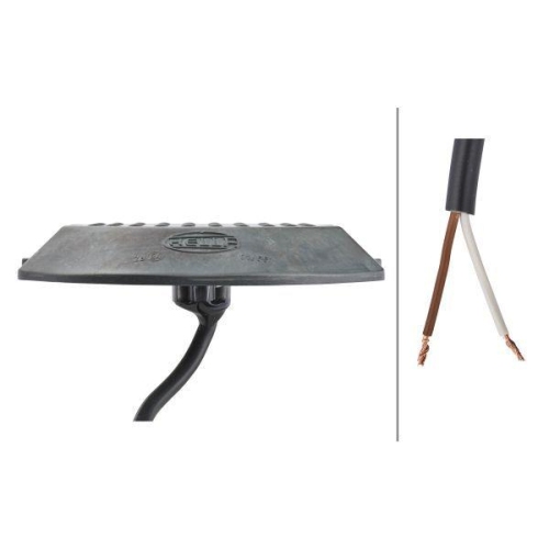 HELLA Blinkleuchte 2BA 009 204-041 f&uuml;r, Ladebordwand, hinten